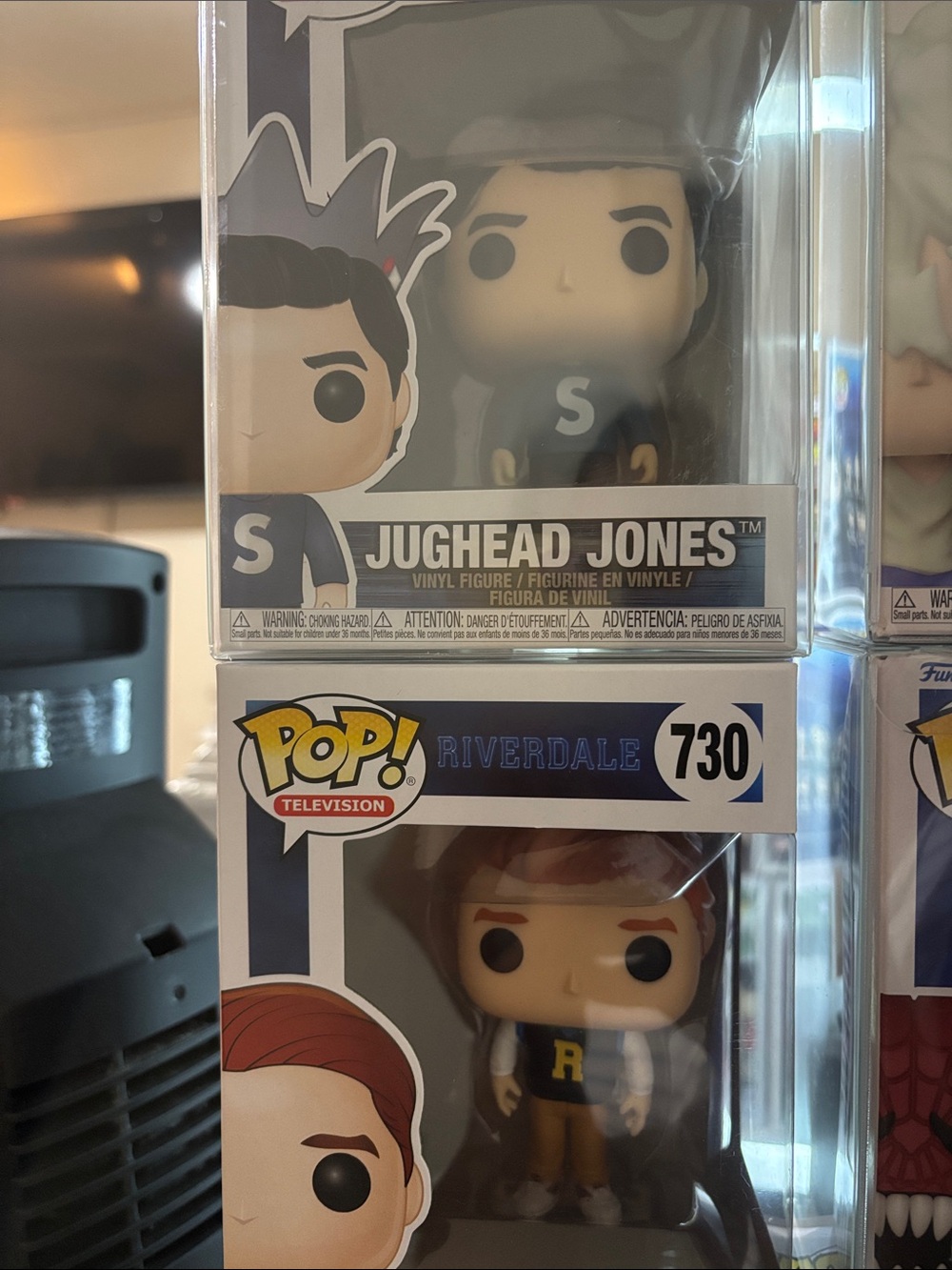 Funko Pop Riverdale Jughead Jones & Archie 2-Pack Blue Black Brown
